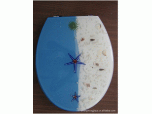 【厂家直销】供应海洋系列树脂马桶盖