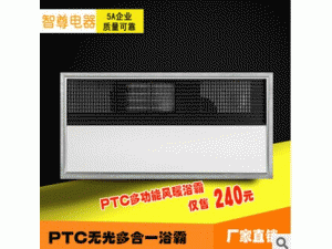 集成吊顶浴霸 灯暖风暖换气照明多功能取暖器厂家直销市场热卖