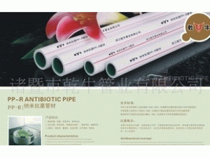 供应“乾牛”牌纳米抗菌PP-R管材，PPR冷热水管 PPR管材 PPR水管