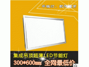 300*600mm 高亮厨卫专用LED平板灯 面板灯 批发大放价