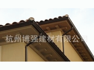 供应优质彩铝雨水管 彩铝落水系统 认准博强品牌
