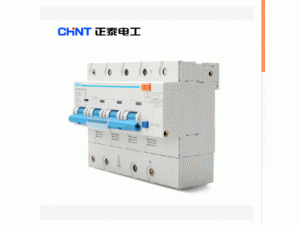 生产销售 正泰 大功率家用带漏电断路器 DZ158LE -4P 100A